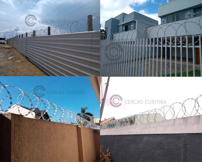 Cerca concertina instalada preço